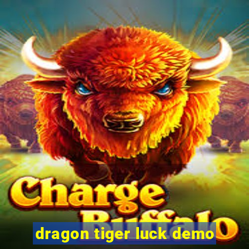 dragon tiger luck demo