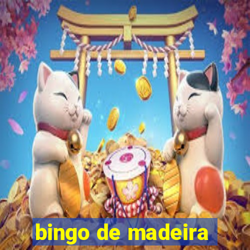 bingo de madeira