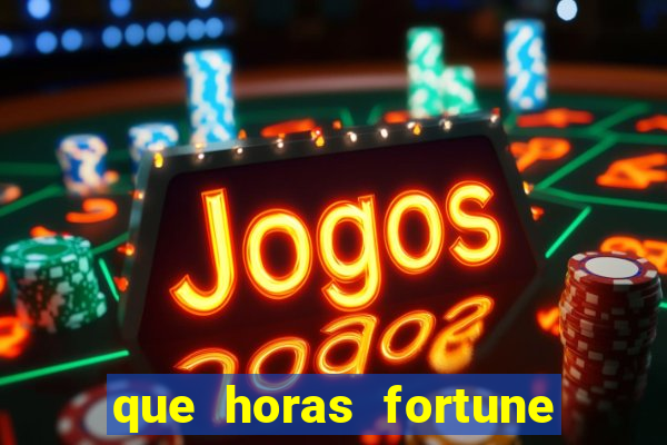 que horas fortune mouse paga