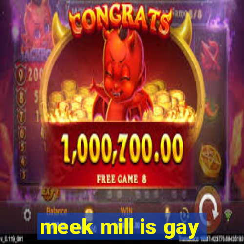 meek mill is gay