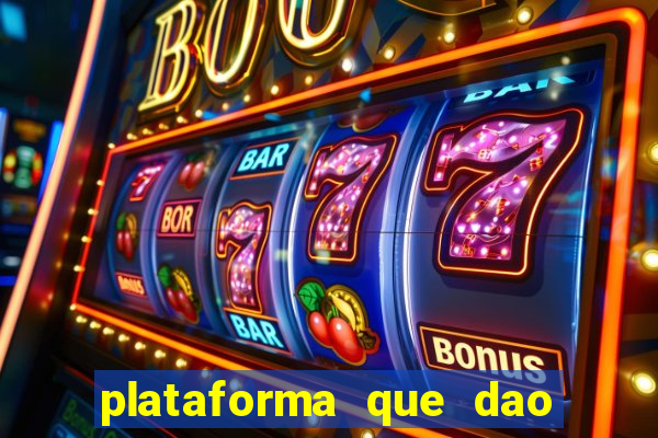 plataforma que dao bonus no cadastro