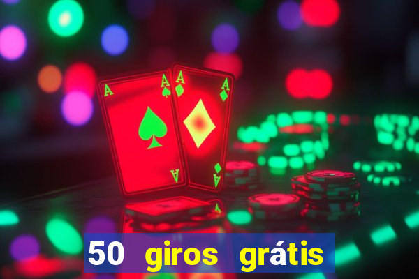 50 giros grátis no cadastro