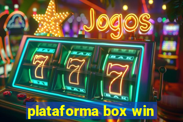 plataforma box win