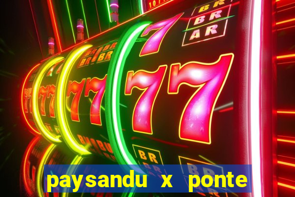 paysandu x ponte preta palpite