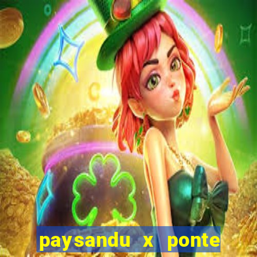 paysandu x ponte preta palpite