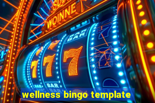 wellness bingo template