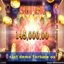 slot demo fortune ox