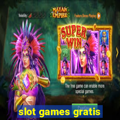 slot games gratis