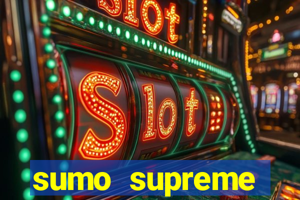 sumo supreme megaways slot