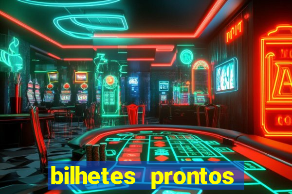 bilhetes prontos apostas esportivas