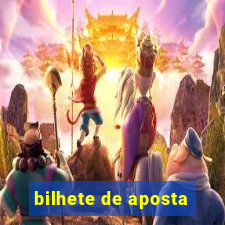 bilhete de aposta