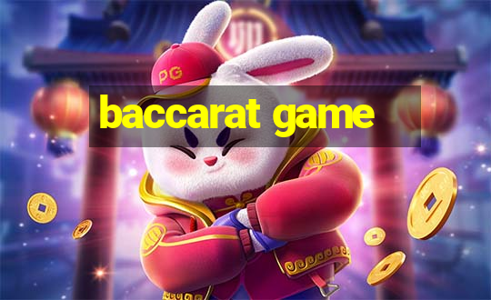 baccarat game