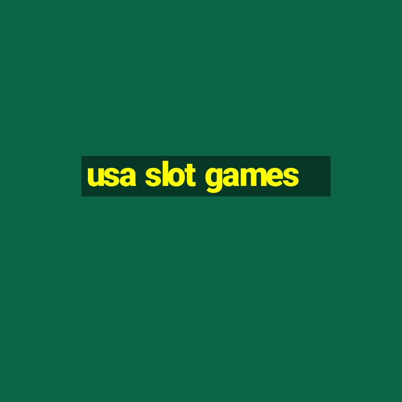 usa slot games