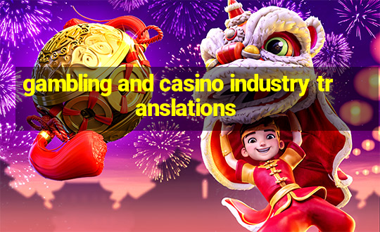 gambling and casino industry translations