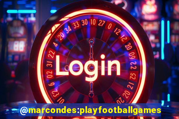 @marcondes:playfootballgames bingo football