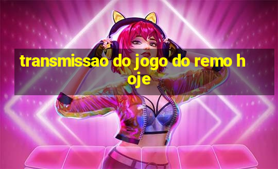 transmissao do jogo do remo hoje