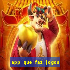 app que faz jogos da loteria