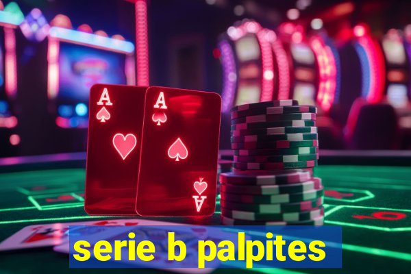 serie b palpites