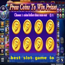 best slot game to win money