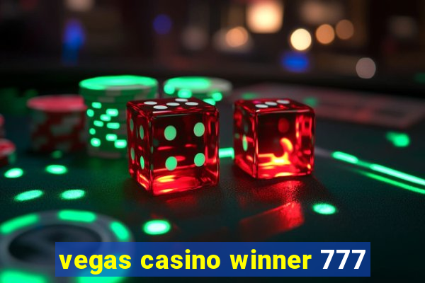 vegas casino winner 777