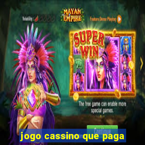 jogo cassino que paga