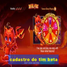 cadastro do tim beta