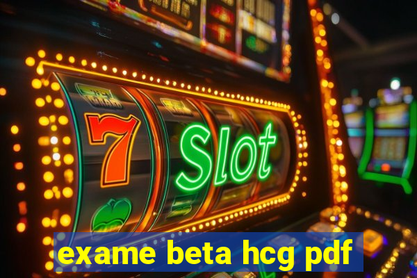 exame beta hcg pdf