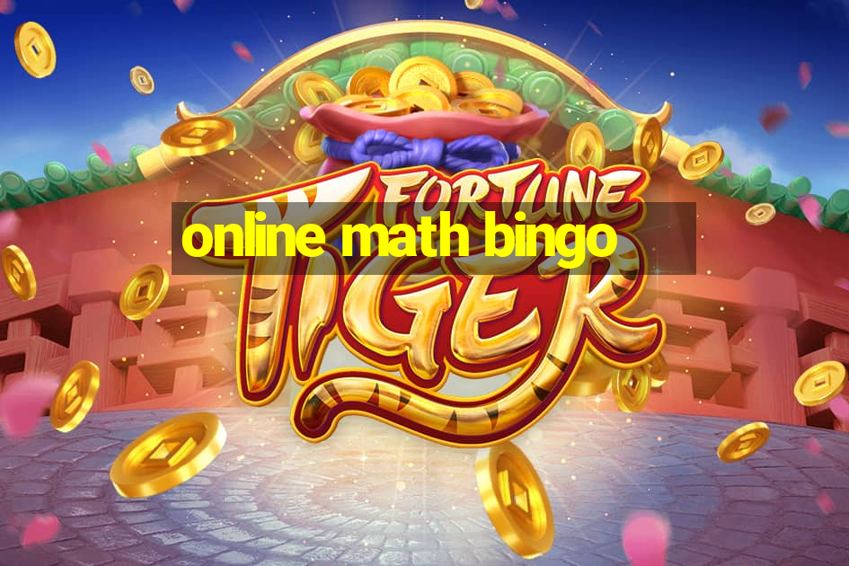 online math bingo