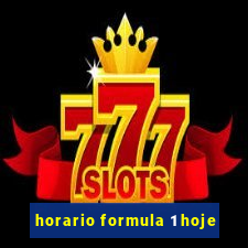 horario formula 1 hoje