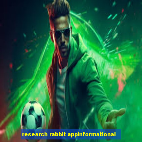 research rabbit appInformational