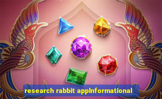 research rabbit appInformational