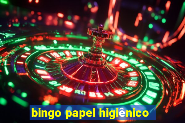 bingo papel higiênico