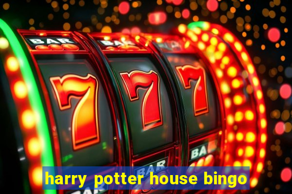 harry potter house bingo