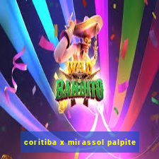 coritiba x mirassol palpite