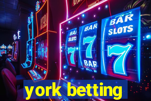 york betting