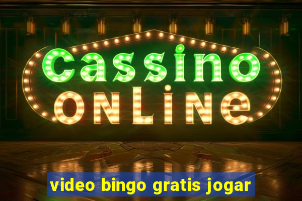 video bingo gratis jogar