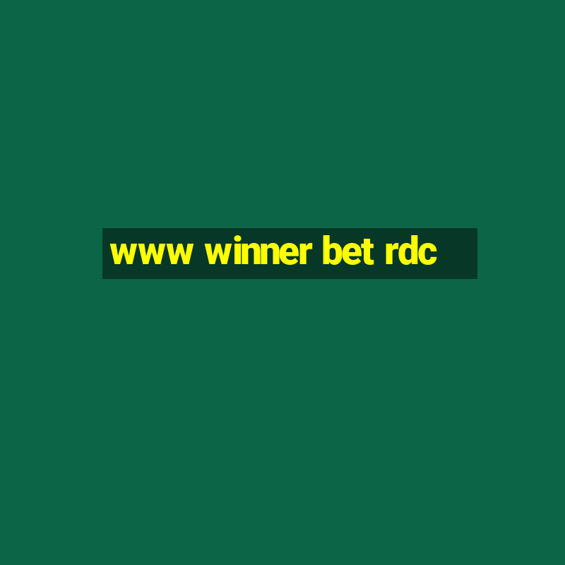 www winner bet rdc