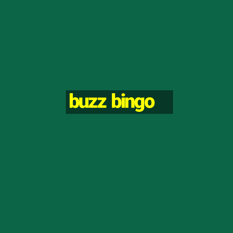 buzz bingo