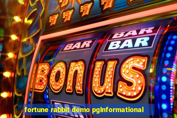 fortune rabbit demo pgInformational