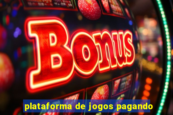 plataforma de jogos pagando