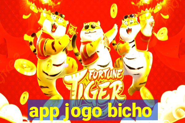 app jogo bicho