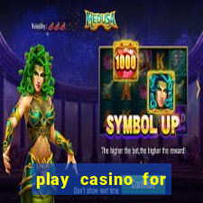 play casino for real money online