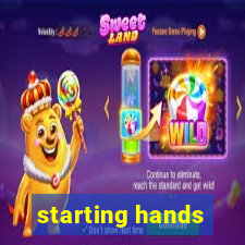 starting hands