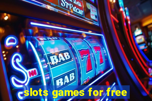 slots games for free