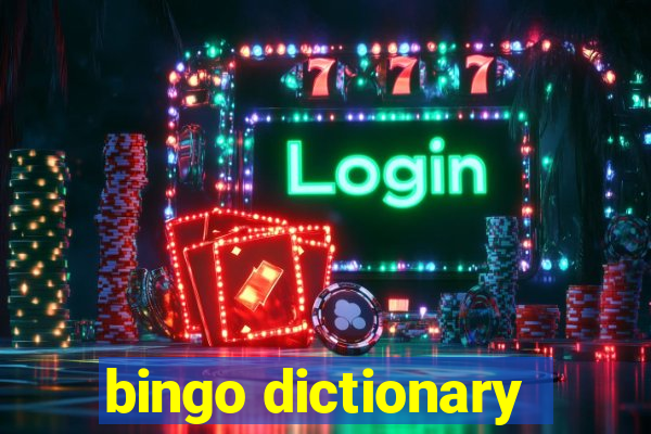 bingo dictionary