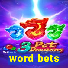 word bets