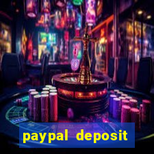 paypal deposit online casino