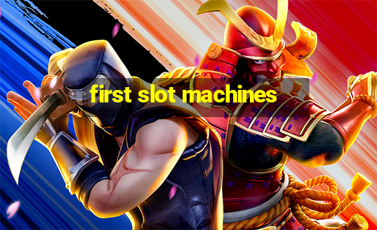 first slot machines