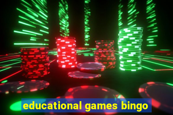 educational games bingo