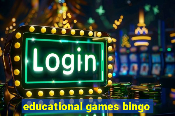 educational games bingo